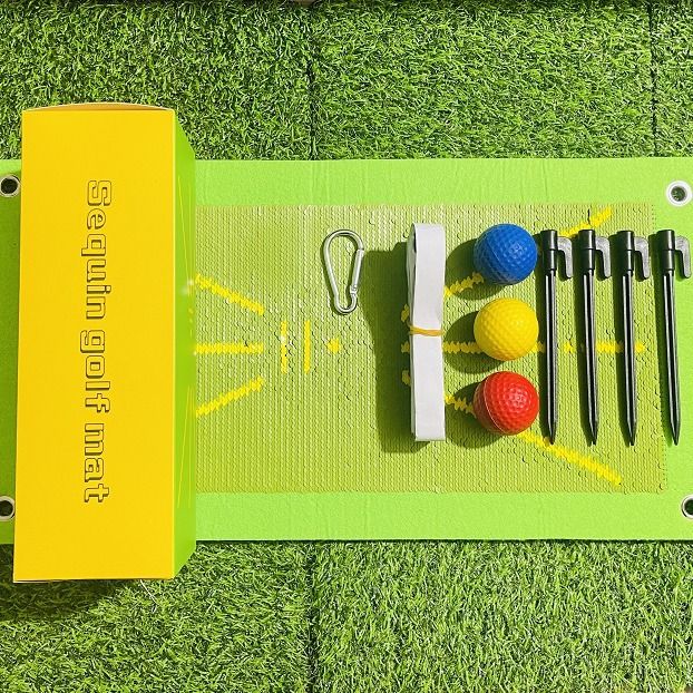 Golf Mat Practice Mat – Indoor & Outdoor Hitting Mat Training Aid - Image 1