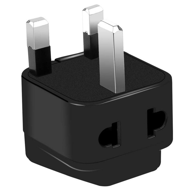 US to UK Power Plug Adapter, UROPHYLLA Type G Outlet Travel Power Adapter Plug for UK, Ireland, London, Hong Kong, Scotland, England, Dublin, Singapore - 3 Pack & Grounded 2 in 1 [Black] - Image 5