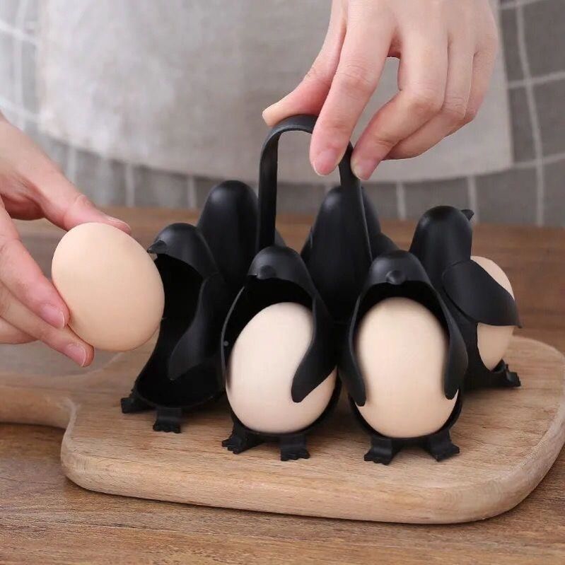 Egg Steamer – Hard-Boiled Egg Holder & Rack - Image 1