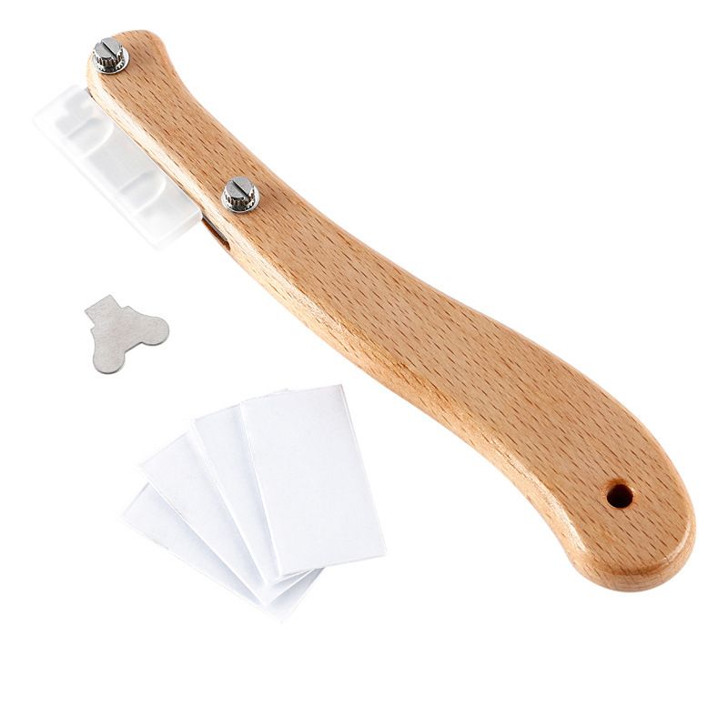 Wooden Handle Bread Scoring Tool – Baguette Lame - Image 3