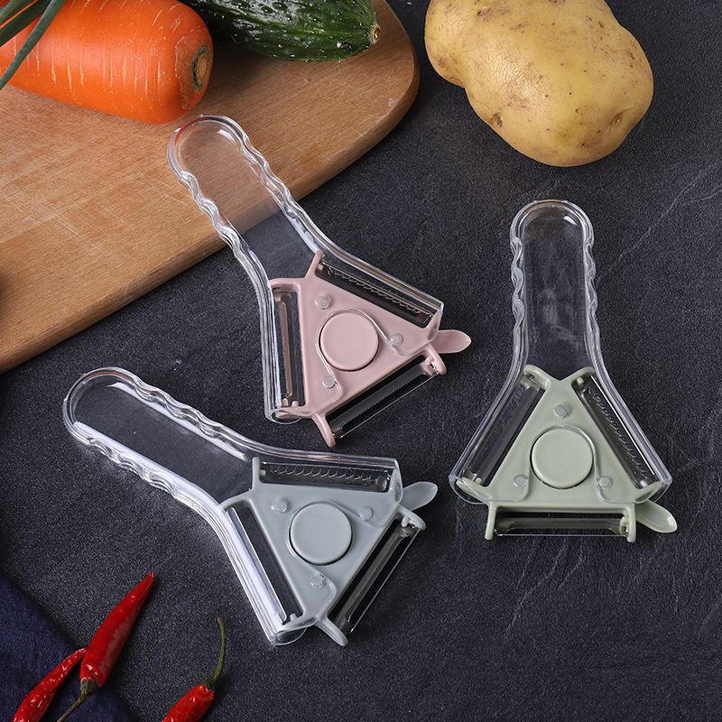 1PC 3-in-1 Peeler, Slicer and Grater – Green - Image 1