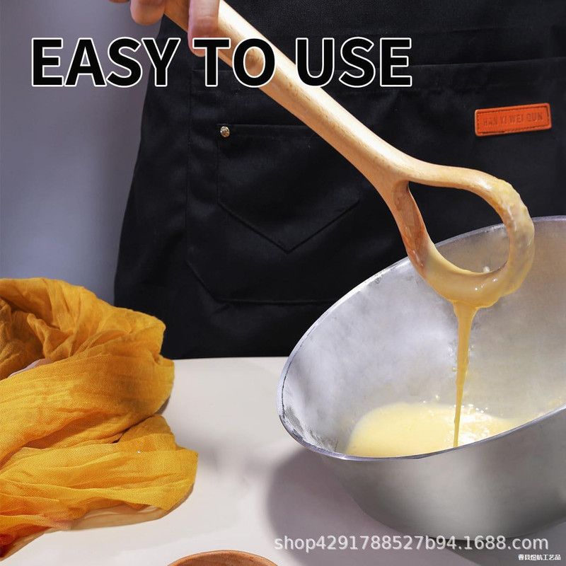 Wooden Dough Mixer – Bread Mixing Stick - Image 2