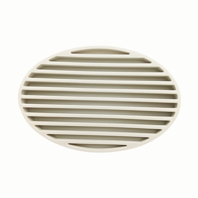 Silicone Soap Saver Pad – Non-Slip Silicone Soap Holder Tray – White - Image 1