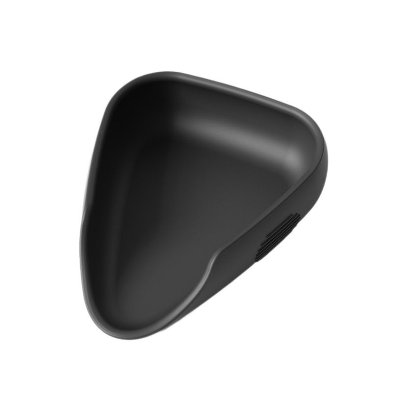 Silicone Coffee Bean Weighing Tray, Triangular Coffee Dosing Vessel, Reusable Silicone Scoop Tray for Coffee Bean Scale, Barista Coffee Accessory-Black - Image 1
