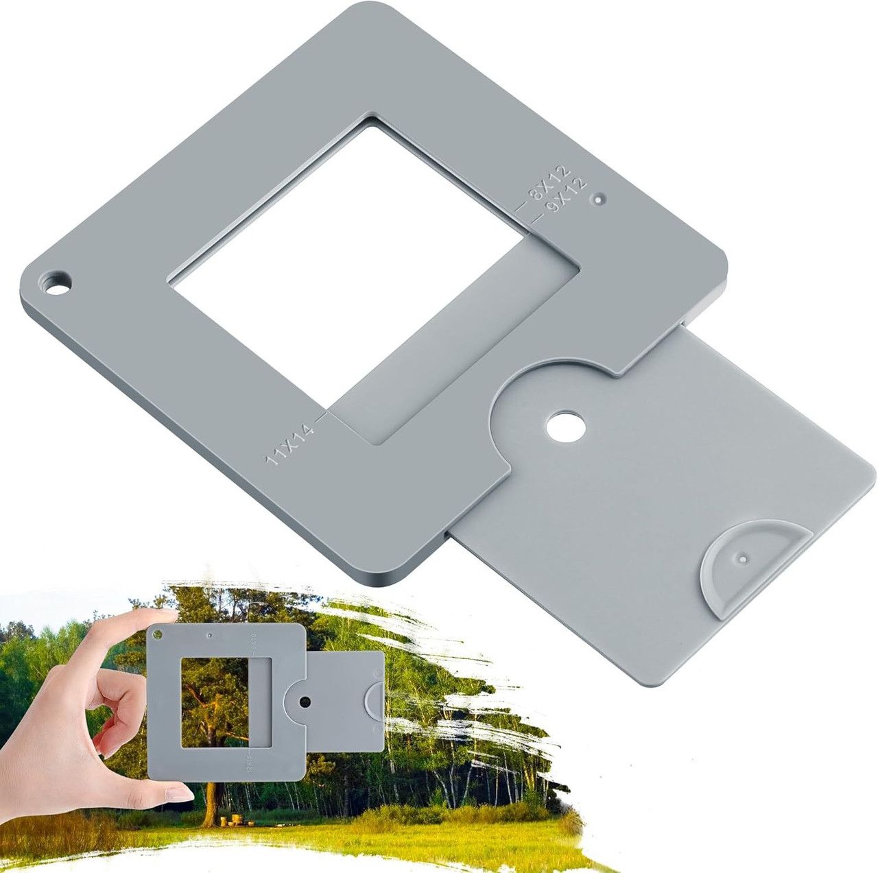 Portable Artist Viewfinder Frame Drawing Composition View Finder Tool for Sketch Painting Art Creation - Image 1