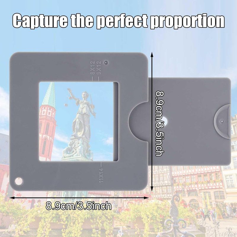 Portable Artist Viewfinder Frame Drawing Composition View Finder Tool for Sketch Painting Art Creation - Image 2