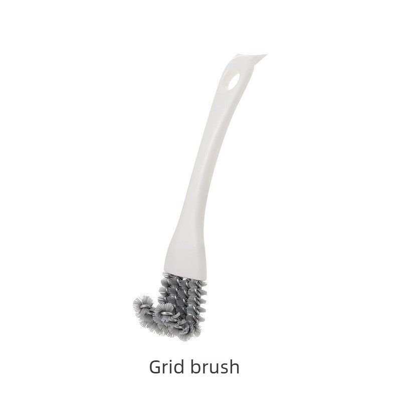 Long Handle BBQ Grill Cleaning Brush Stiff Bristle Barbecue Grid Cleaner Scraper Tool for Outdoor Grill - Image 1