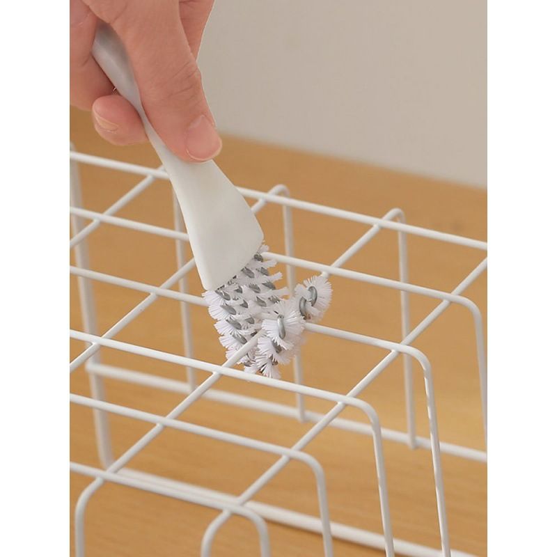 Long Handle BBQ Grill Cleaning Brush Stiff Bristle Barbecue Grid Cleaner Scraper Tool for Outdoor Grill - Image 4