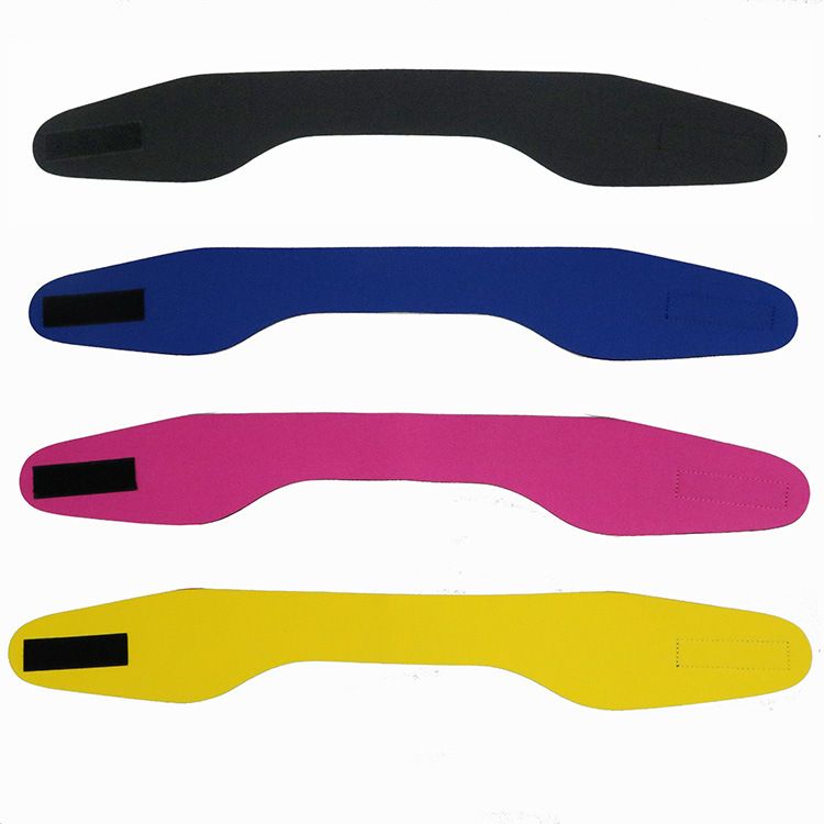 Waterproof Swimming Ear Protection Headband Neoprene Adjustable Hair Band For Shower Pool Kids Adults-Black - Image 3