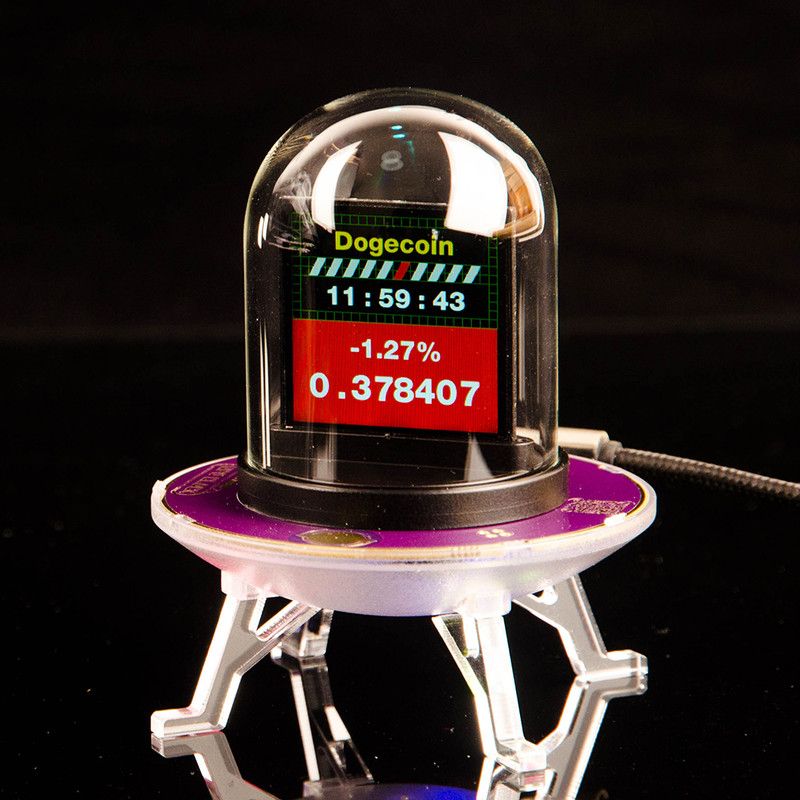 Multi-functional product with stock, exchange rate, clock, and weather display - Image 3