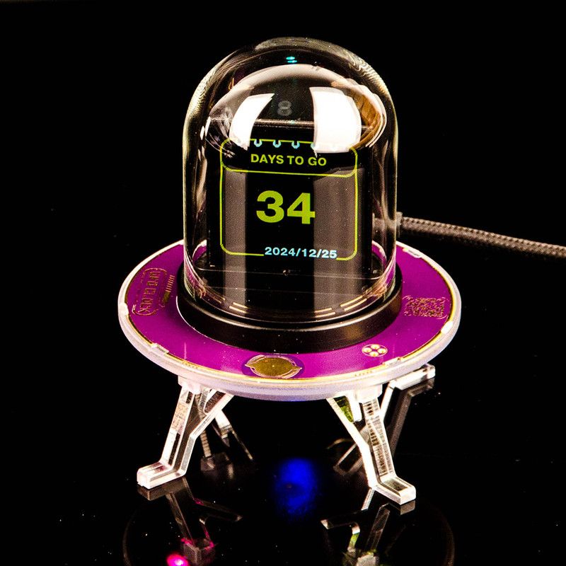 Multi-functional product with stock, exchange rate, clock, and weather display - Image 5