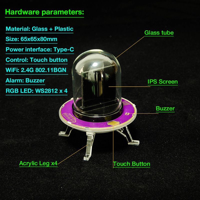 Multi-functional product with stock, exchange rate, clock, and weather display - Image 7
