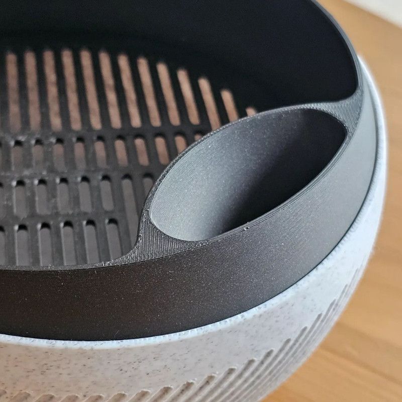 2-Tier Snack Bowl with Shell Disposal Compartment – Must-Have for Living Room - Image 3