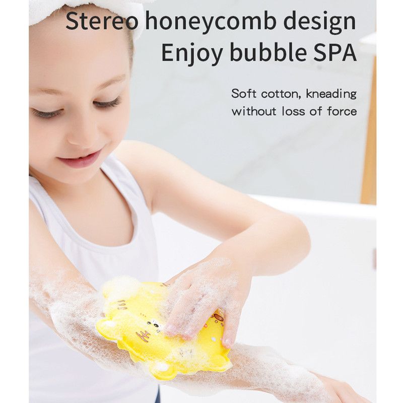 Children's bath cotton cartoon bath flower bath ball - Image 2