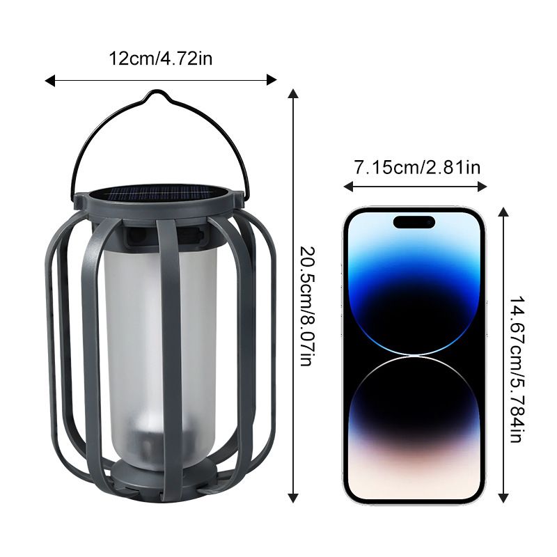 Solar Camping Lantern – Outdoor Yard Decorative Light with Tripod Stand, Portable Hanging LED Atmosphere Lamp - Image 5