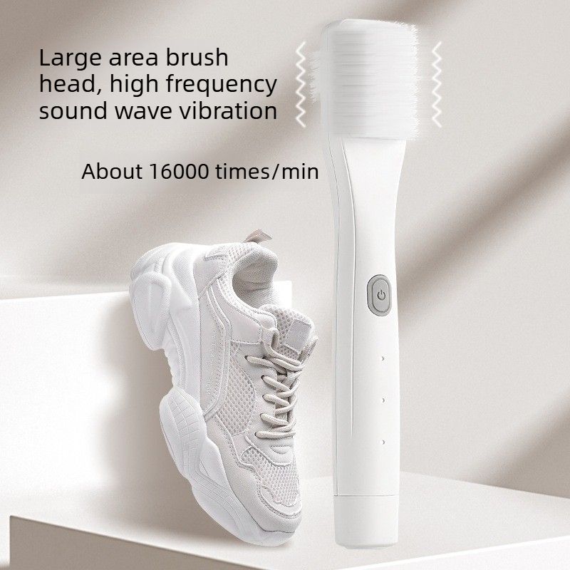 Electric Shoe Cleaner Brush – Automatic Sonic Scrubber for Sneakers, Portable White Shoe Polishing Tool - Image 2