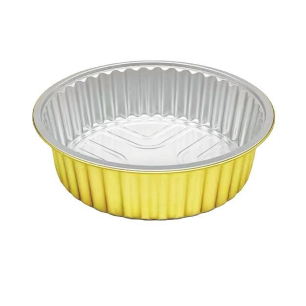 Picnic Thickened Takeout Hot Pot Disposable Tin Foil Pot Outdoor Tin Foil Pot Picnic Camping Aluminum Foil Pot Packaged as a Whole Set - Image 1