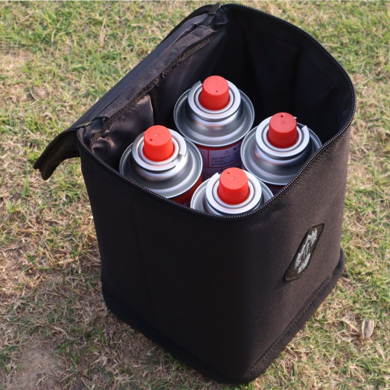 In-Stock Gas Canister Storage Bag — Chexingjia Outdoor & High-Altitude Camping: Portable Protective Case for Long Gas Canisters (Camping Lantern Accessory) - Image 1