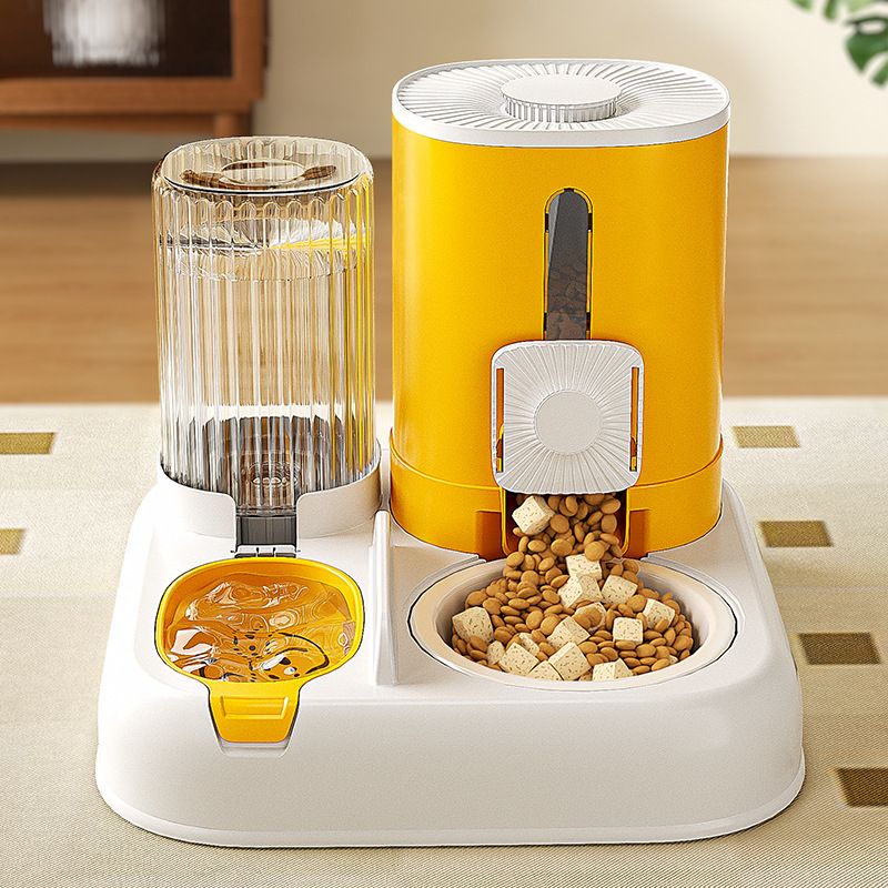 Ceramic Automatic Pet Feeder Double Water Bowl - Image 2