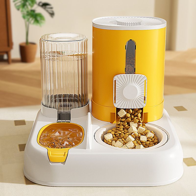 Ceramic Automatic Pet Feeder Double Water Bowl - Image 3