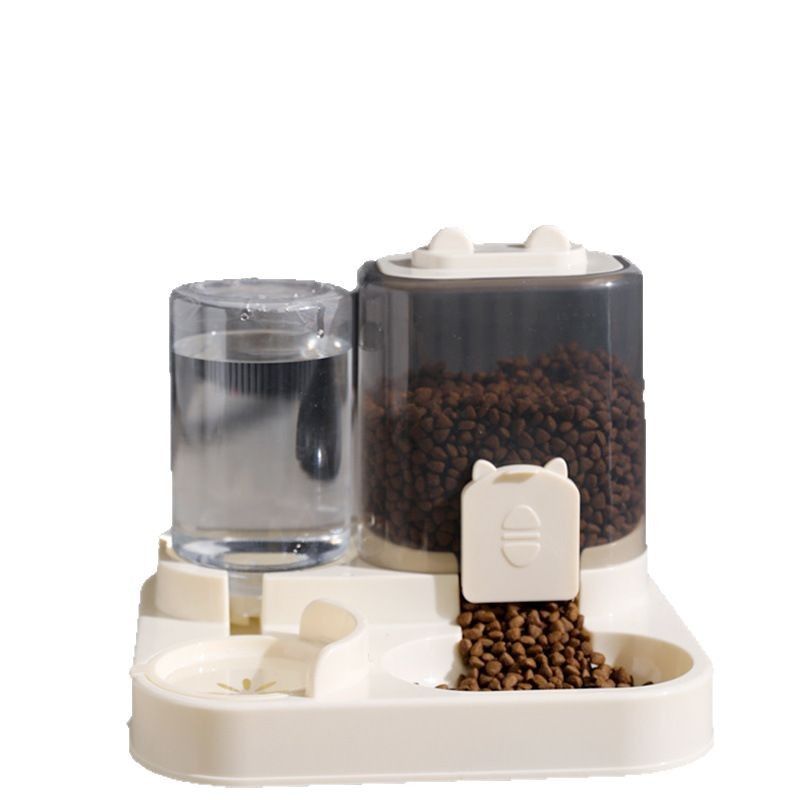 2-in-1 Pet Feeder Water Bowl Cat Dog Use - Image 1