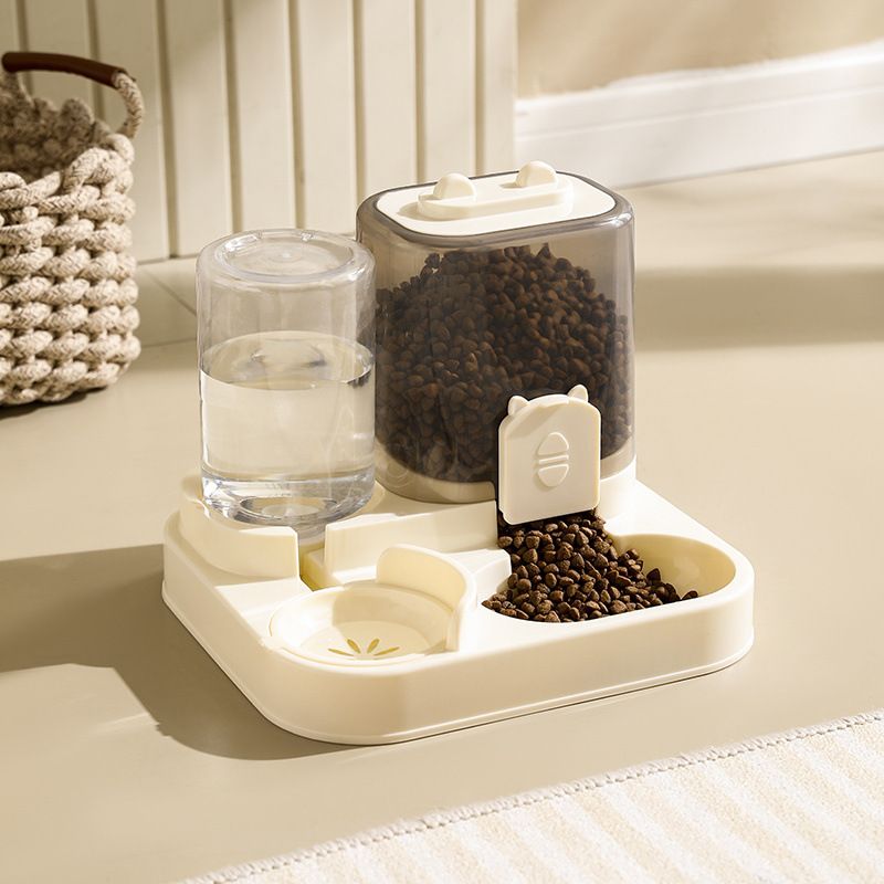 2-in-1 Pet Feeder Water Bowl Cat Dog Use - Image 2