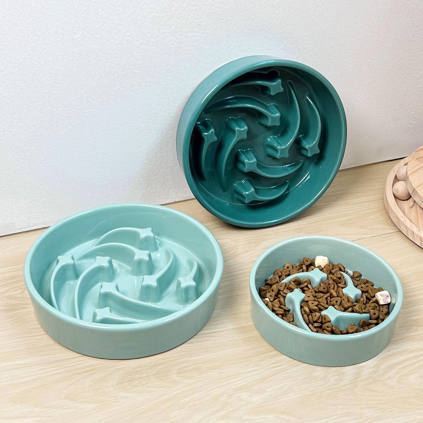 Ceramic Slow Feeder Bowl Anti-Choke Pet Bowl - Image 2