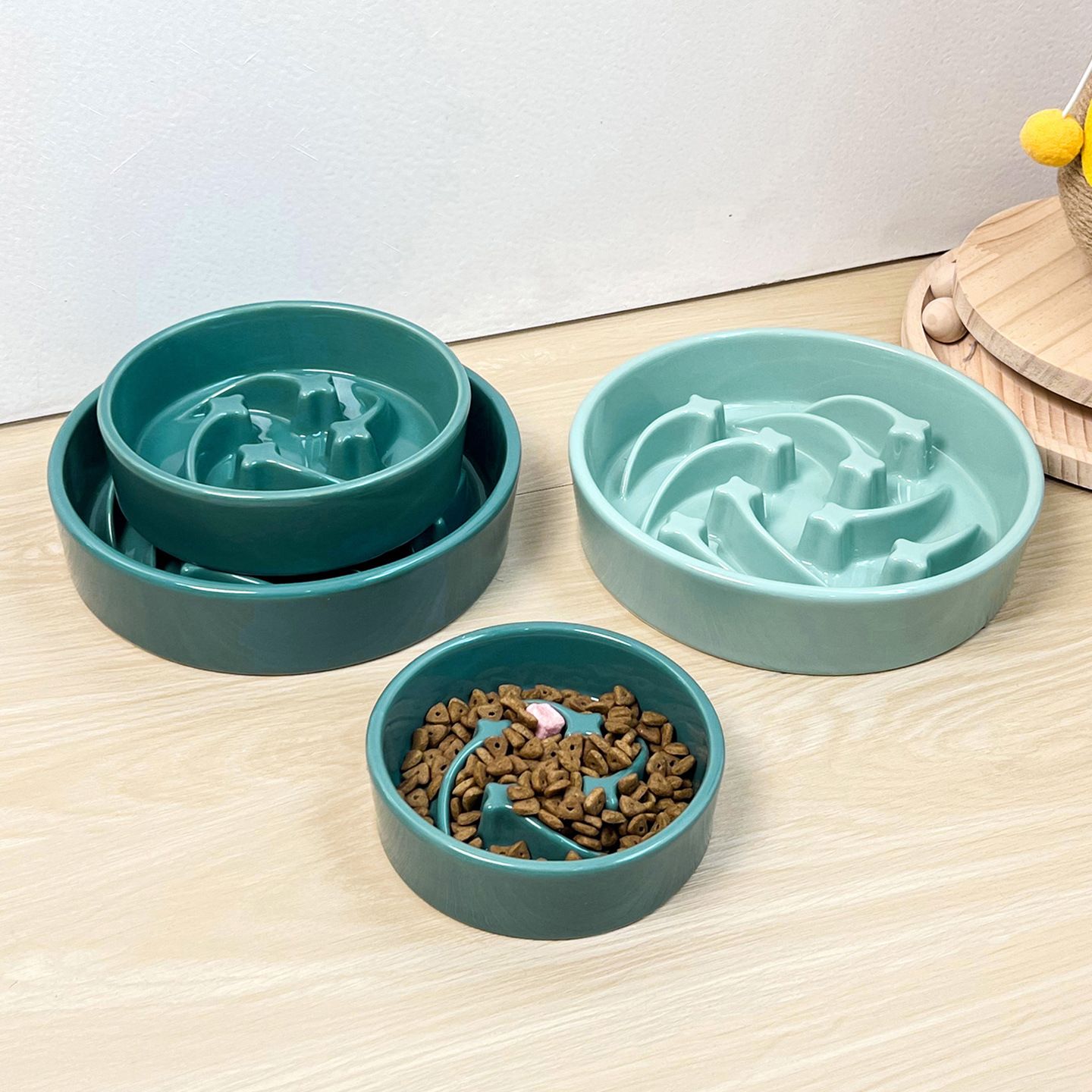 Ceramic Slow Feeder Bowl Anti-Choke Pet Bowl - Image 3
