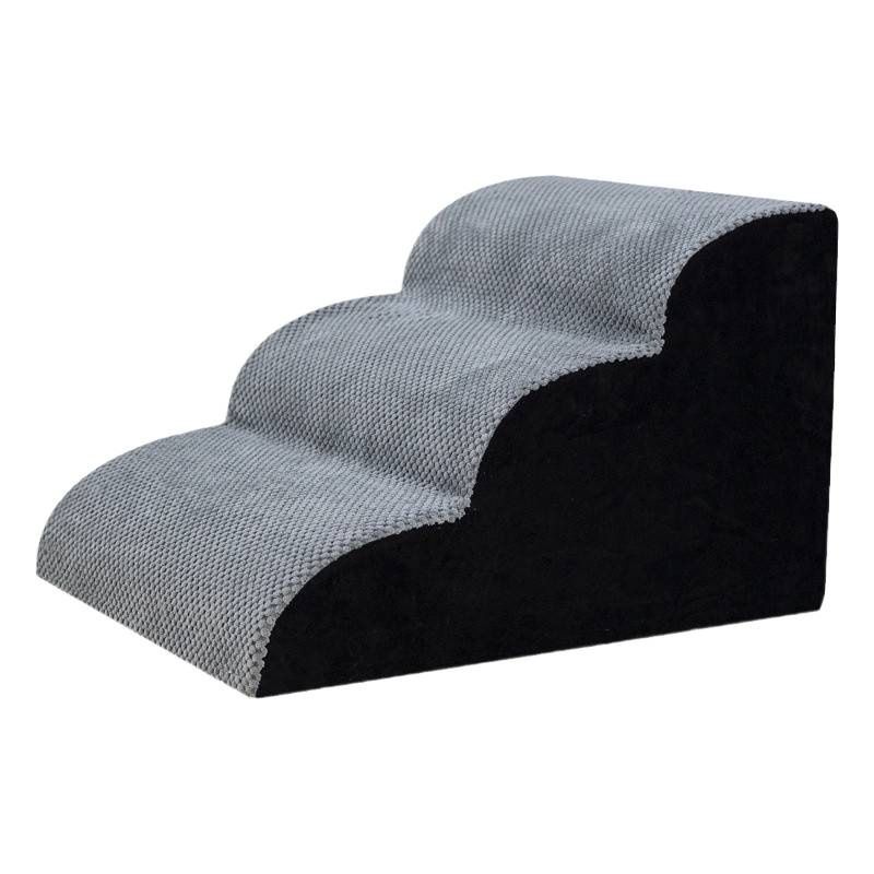 Detachable Washable Non Slip Pet Stairs Ramp Dog Bed Climbing Ladder - Image 1