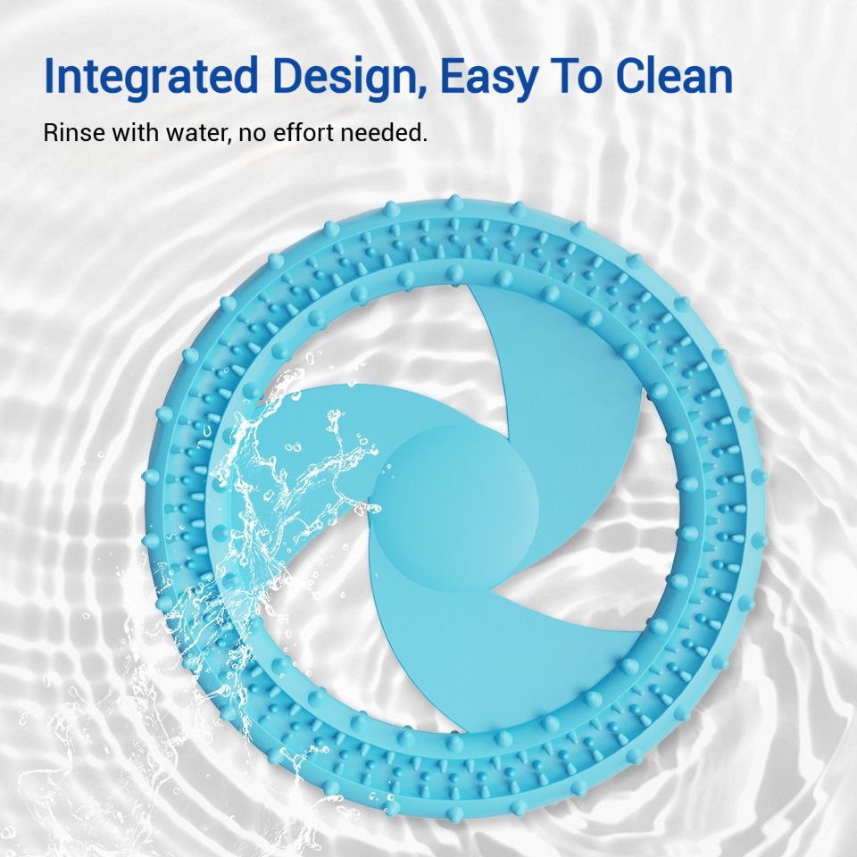 Soft Bite Resistant Dog Frisbee Silicone TPR Interactive Training Flying Disc - Image 3