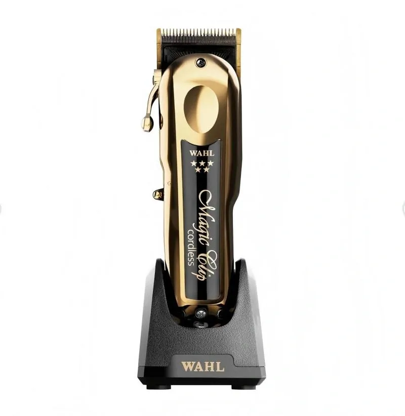 Wahl Gold Magic Clip Cordless Hair Clipper - Professional Barber Clipper for Men - Image 1