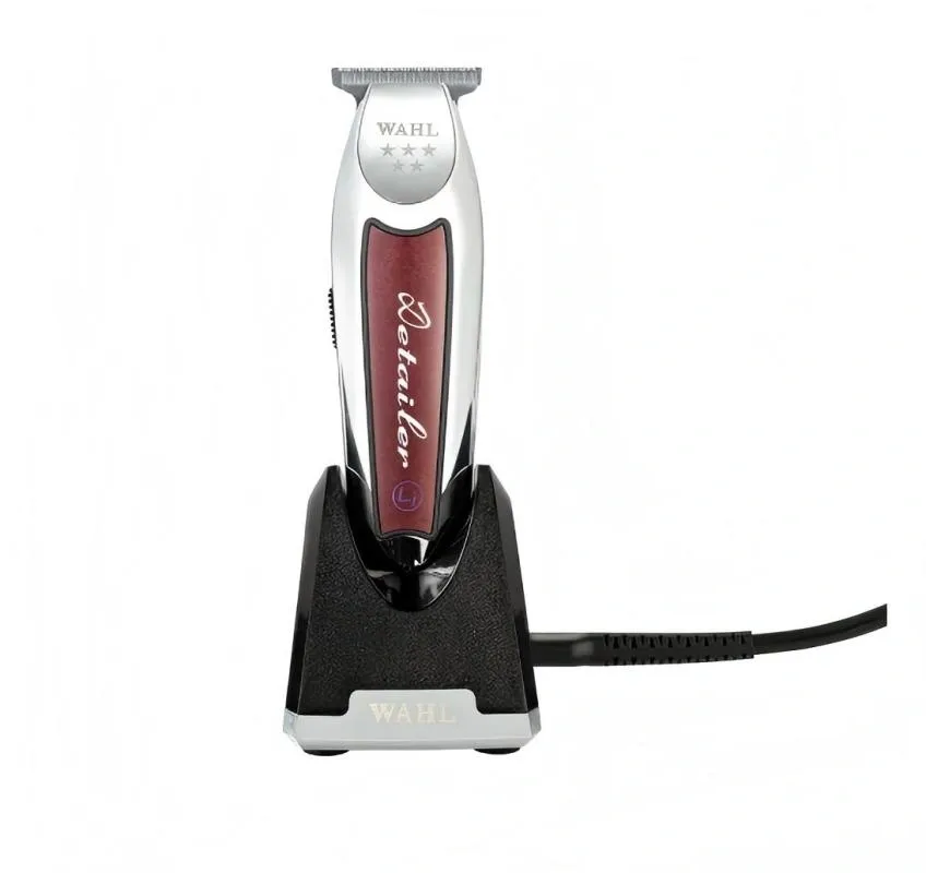 Wahl T-Wide Detailer Professional Cordless Finishing Trimmer 100 Minutes Battery Life Silver - Image 4