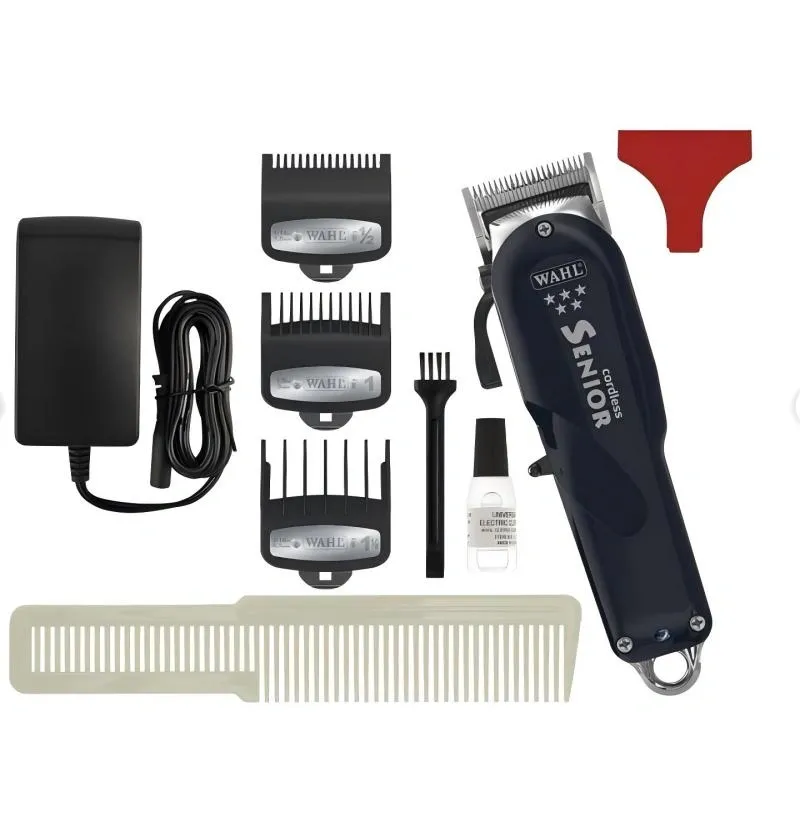 Wahl 5 Stars Series Senior Cordless Hair Clipper Professional Barber Grade - Image 2