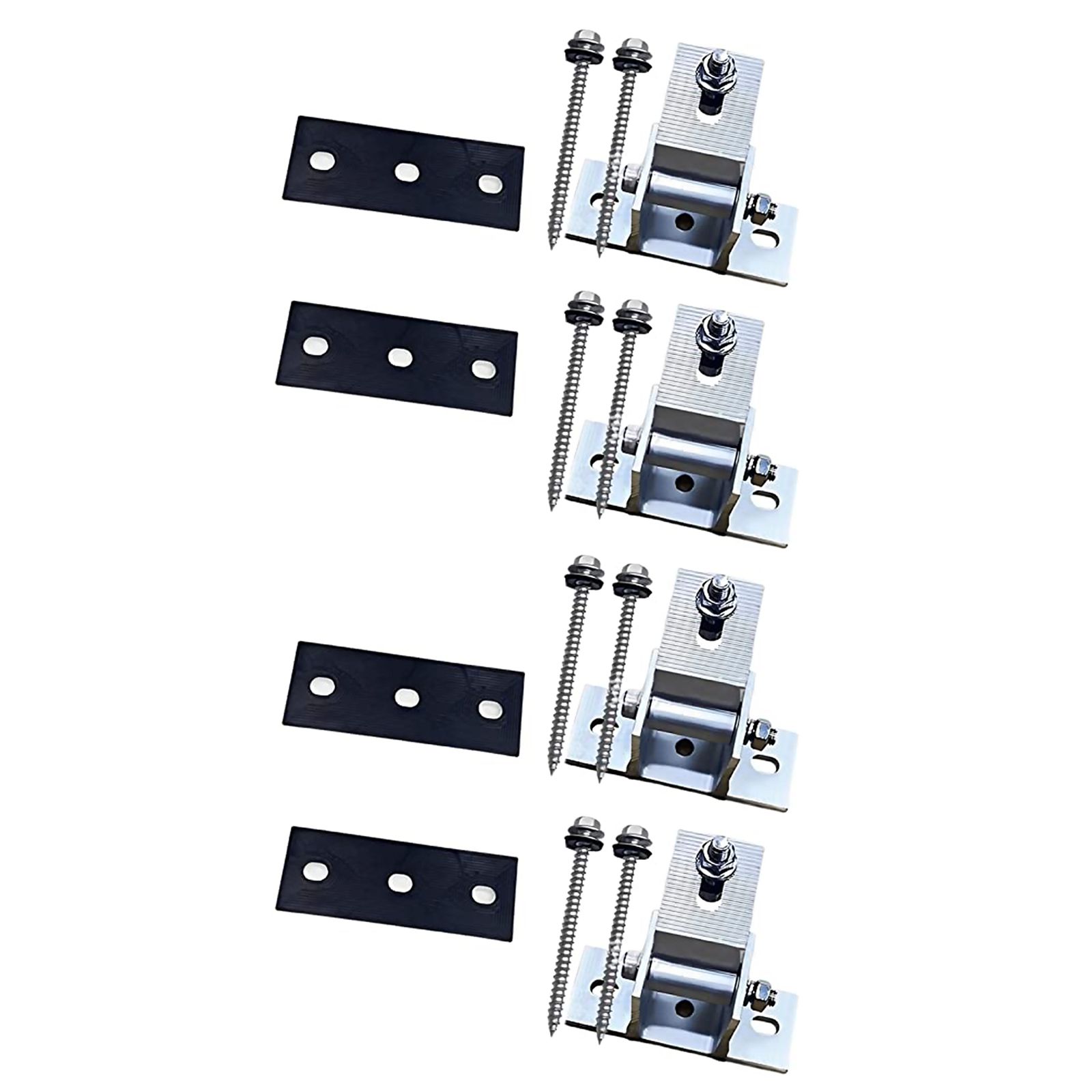 Solar Panel Holder Set 15 to 30 Degrees Adjustable Bracket Solar Panel Mount Bracket Set - Image 7