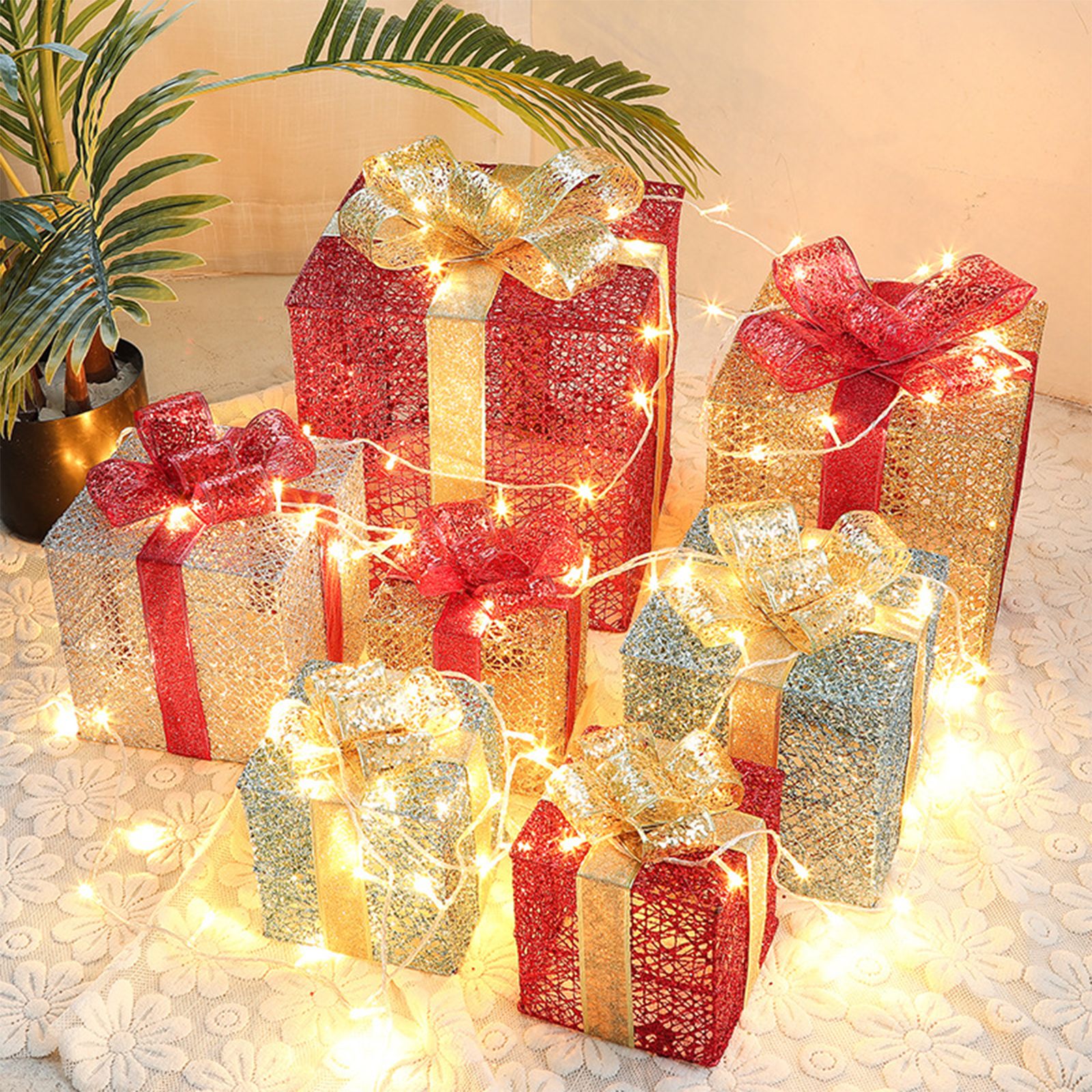 Christmas Gift Boxes for Christmas Indoor Outdoor Decorations - Image 3