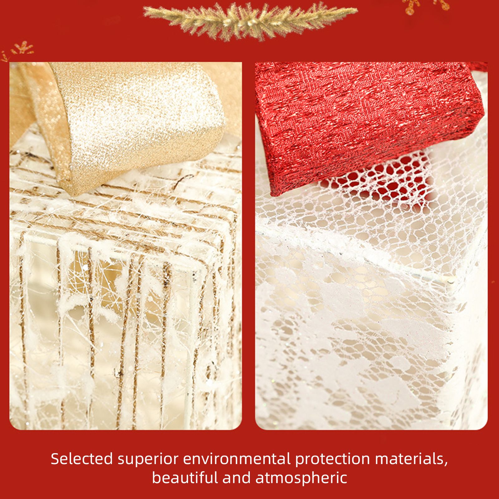 Christmas Gift Boxes for Christmas Indoor Outdoor Decorations - Image 5