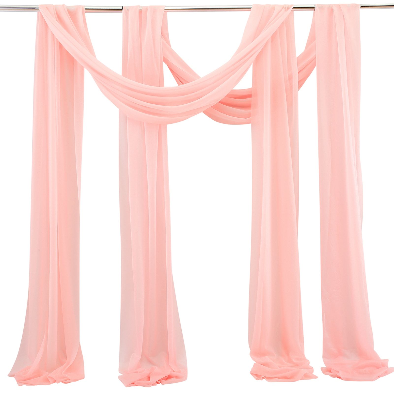 Wedding Arch Chiffon Fabric Drapery Wedding Drapery Arch Decoration Wedding Decor - Image 1