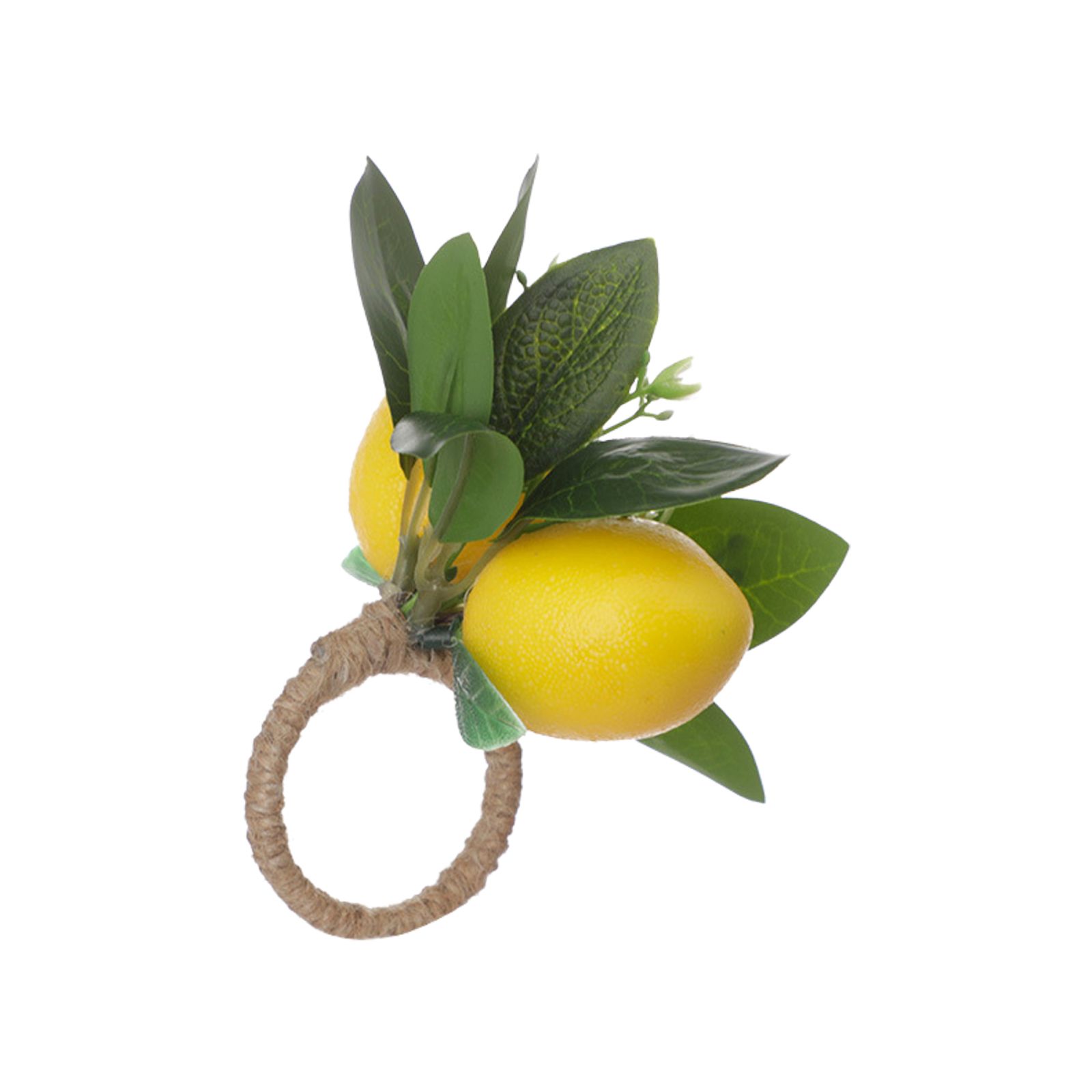 Simulation Lemon Napkin Ring Napkin Ring Holder Furniture Restaurant Table Decoration - Image 1