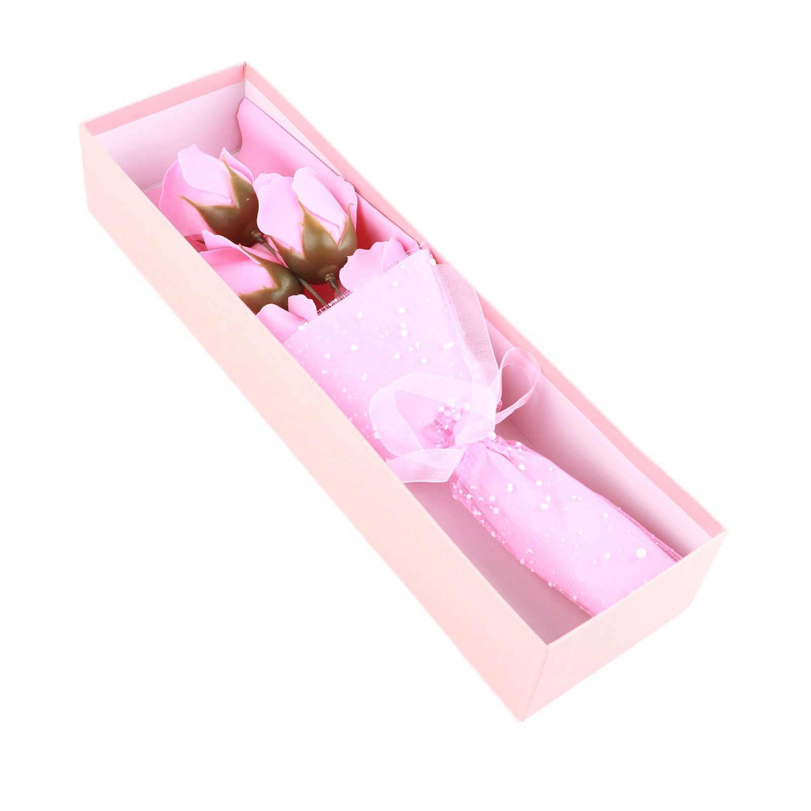 Simulation Soap Flowers Eve Mother's Day Gift Box Soap Roses Flowers Box - Image 5