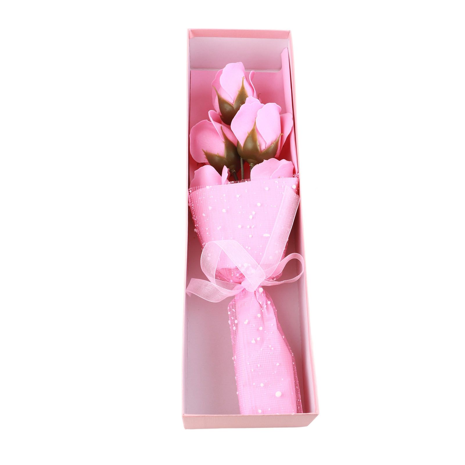 Simulation Soap Flowers Eve Mother's Day Gift Box Soap Roses Flowers Box - Image 6