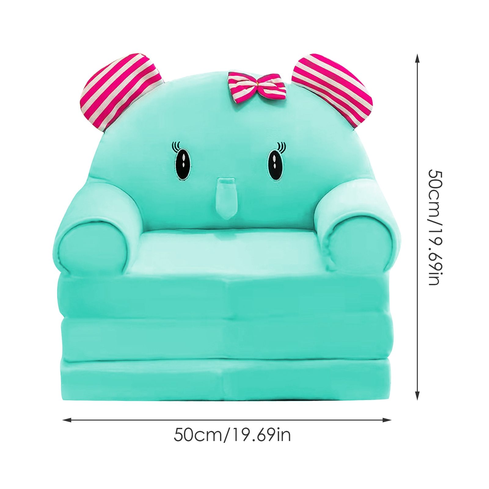 2 in 1 Foldable Sofa Cartoon Sofa for Kids - Image 8