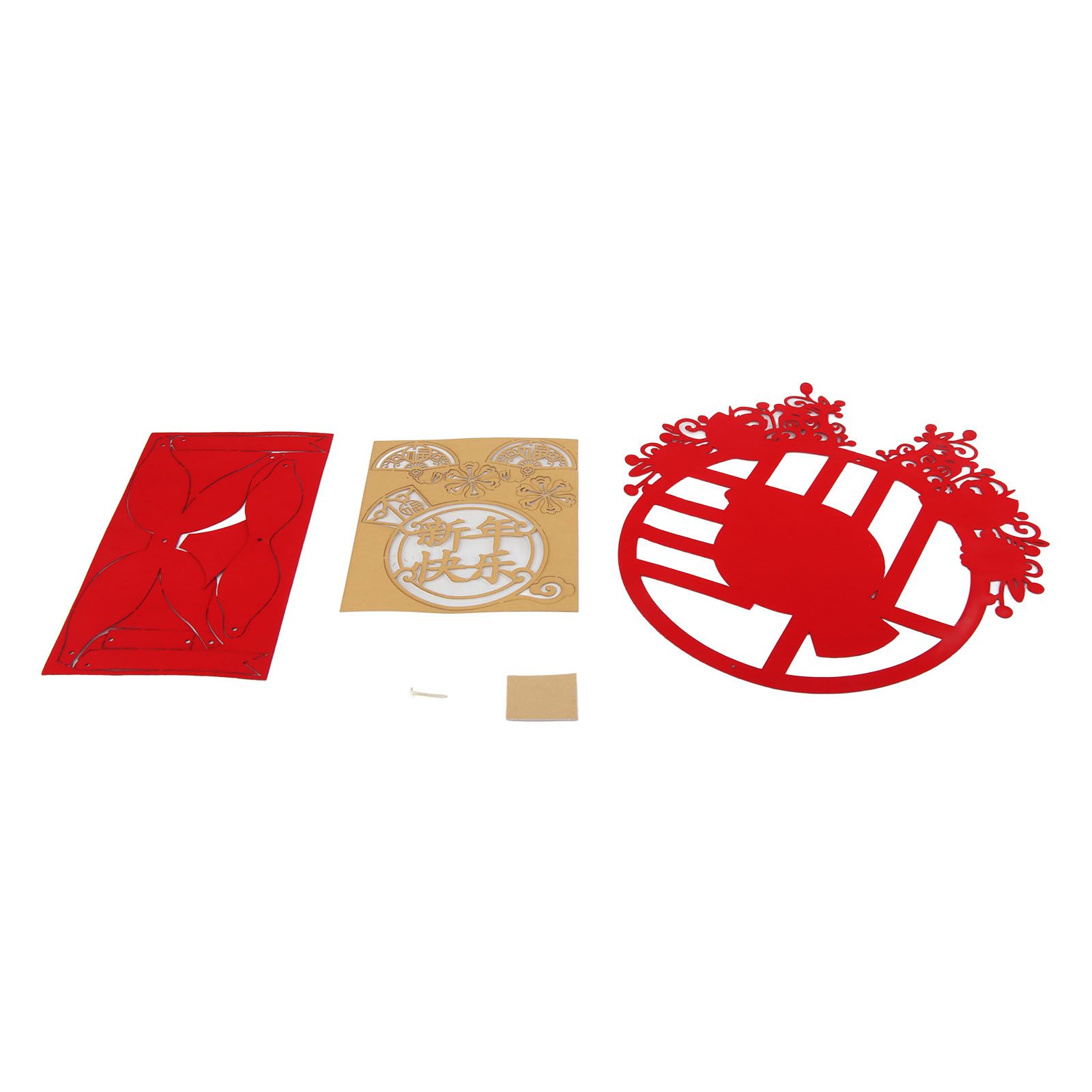Traditional Chinese New Year Pendant Rabbit Year Chinese Knot Tassel Decoration Entrance Door Pendant Festive Door Hanging Arrangement - Image 2