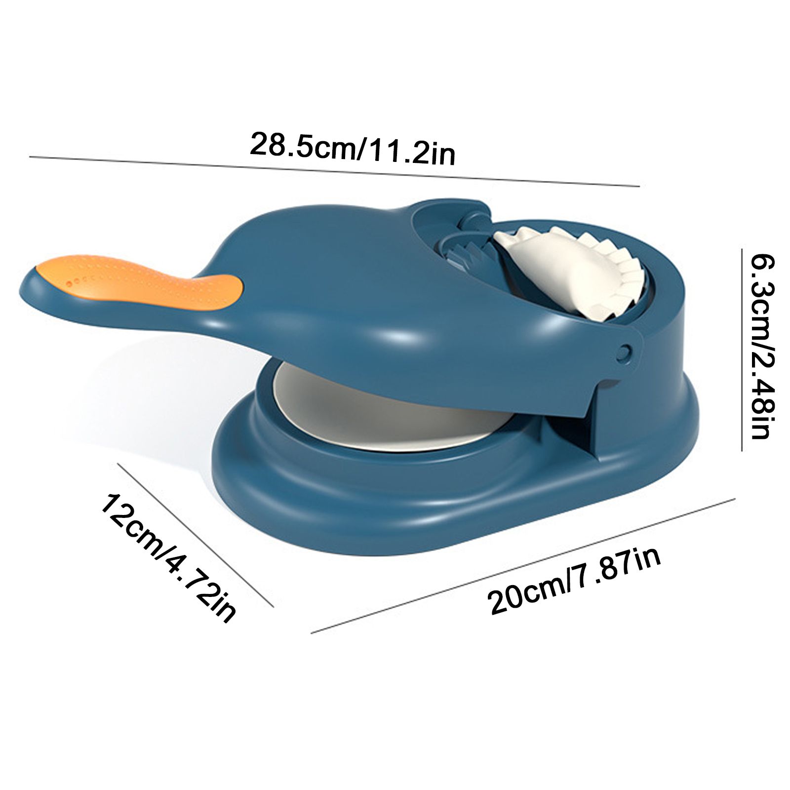 Dumpling Maker 2 in 1 Practical Dumpling Skin Maker Machine Household Easy to Use Dumpling Press Mold - Image 6