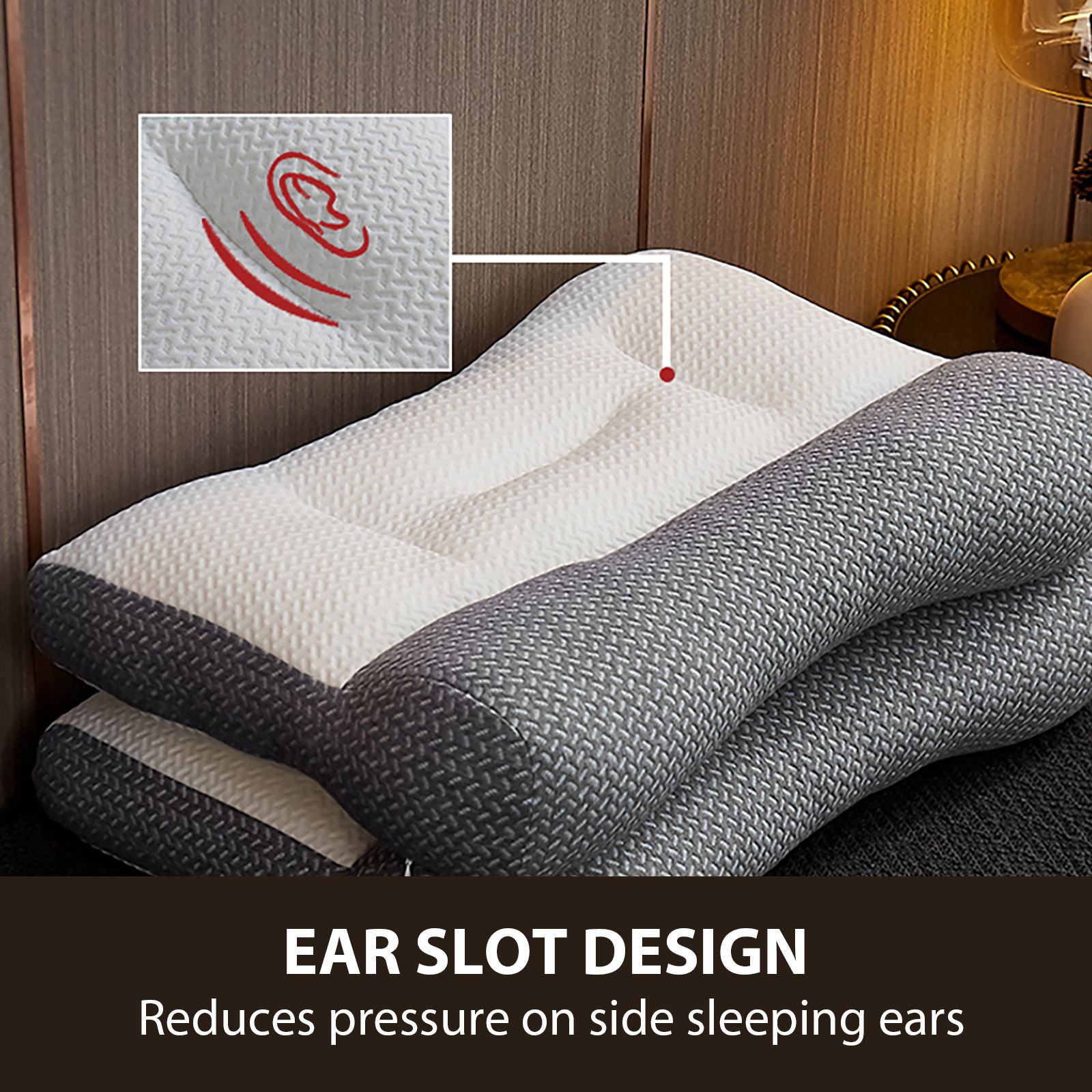 Soy Fiber Pillow Neck Pillow Cervical Ergonomic Pillow Pillow for Neck and Shoulder Pain - Image 7