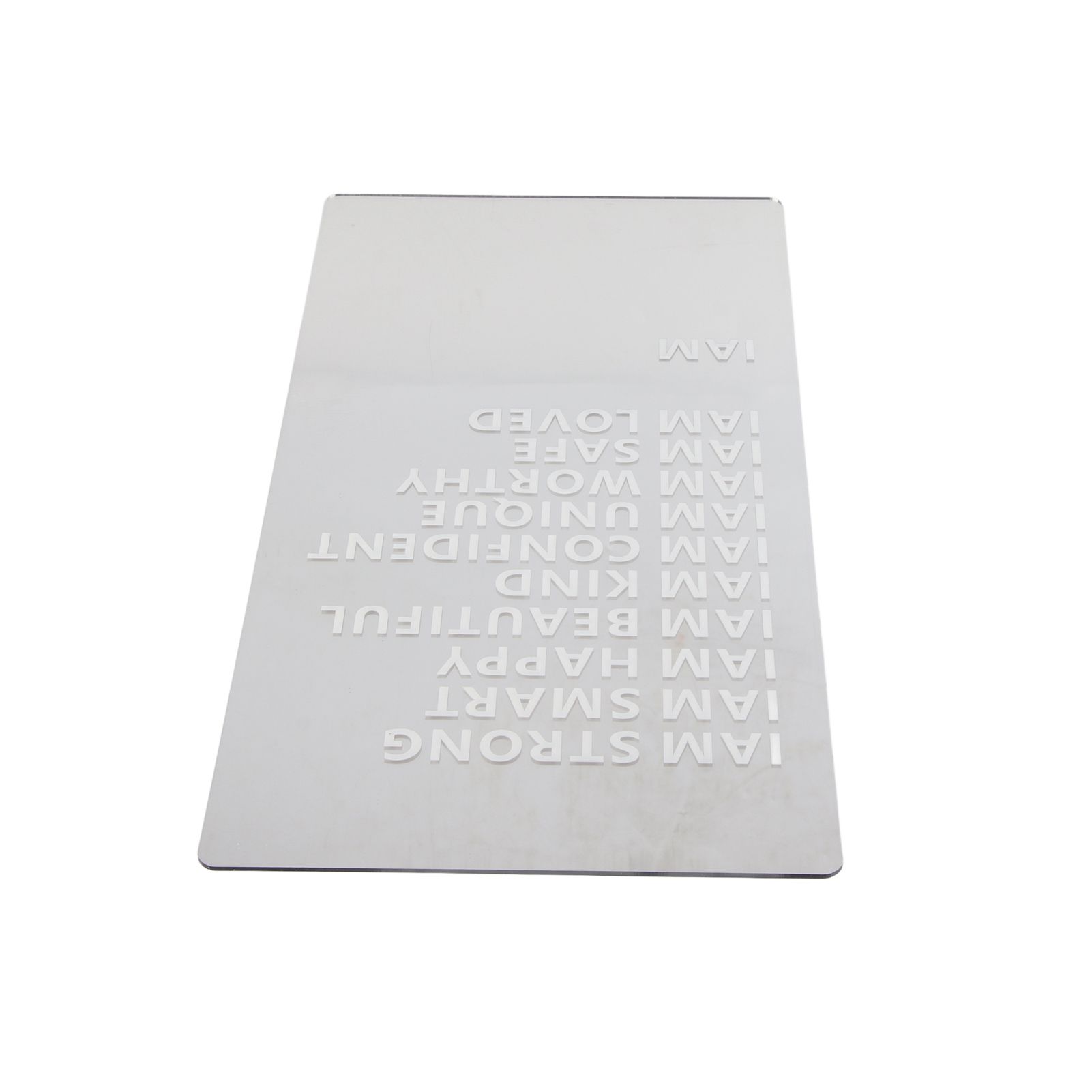 LED Affirmation Mirror Acrylic Mirror USB Mirror Inspirational Mirror Versatile Decor - Image 5