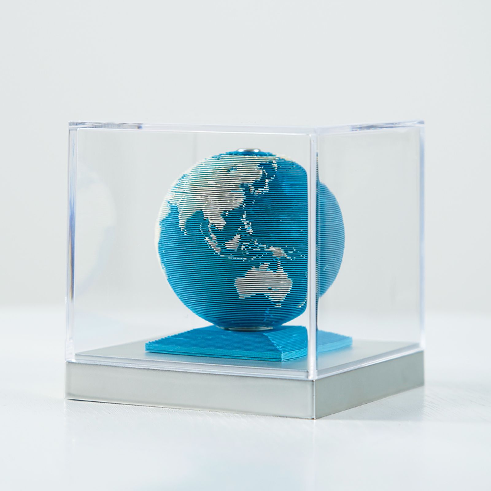 3D Earth Sculpture Calendar Model Ornaments for Home School Office Decor - Image 2