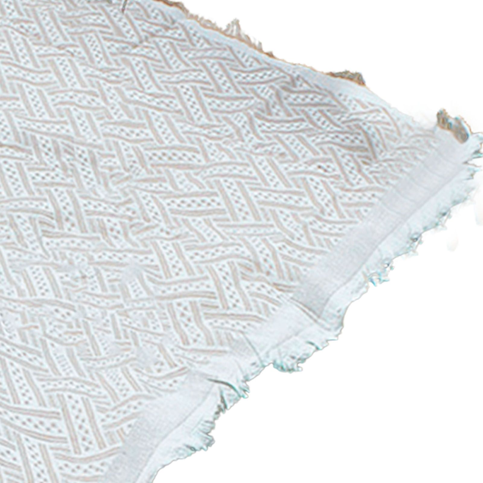 Outdoor Picnic Blanket with Fringe Cotton Soft Comfortable Simple Style for Camping Beach 180x130 - Image 8