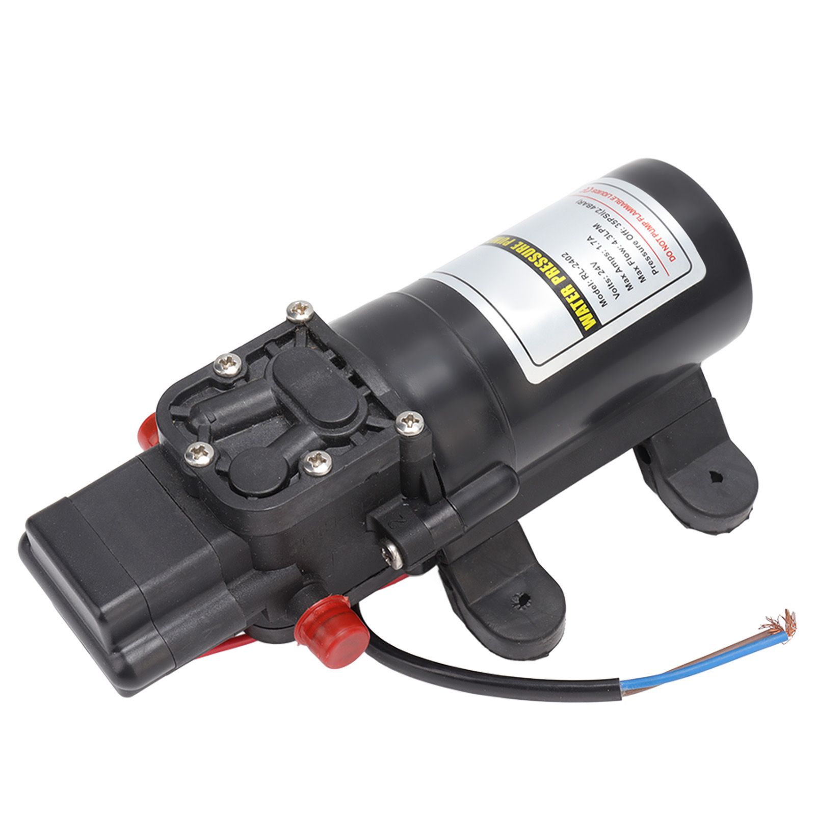 Water Pressure Diaphragm Pump Self Priming Diaphragm Pump High Pressure Water Pump for Outdoor RL 2402 24V - Image 2