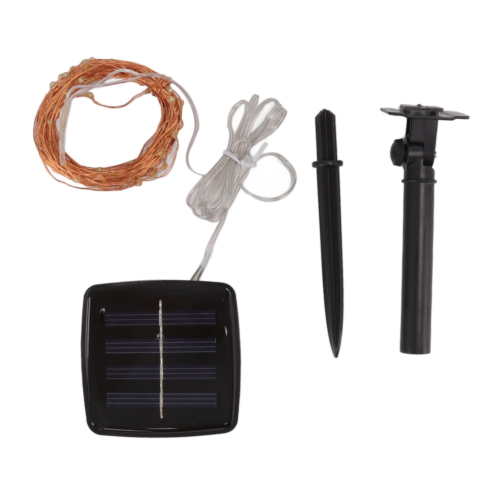 LED Solar String Lights IP44 Waterproof Heatproof Solar Powered Copper Wire Lights for Outdoor Garden Balcony Decoration - Image 1