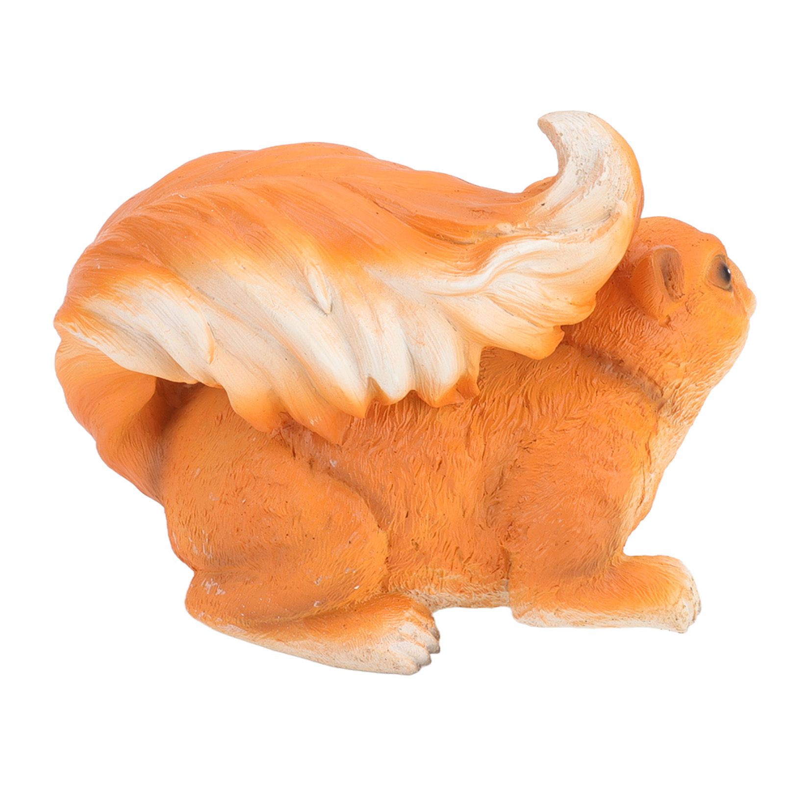Resin Squirrel Figurine Statue Garden Landscape Decoration Animals Ornaments for Scenic Spots Courtyards Climbing Trees Red Brown Squirrel - Image 2